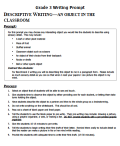 Image of Descriptive Writing